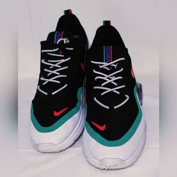 Nike Air Max Sequent 4.5 Black Kinetic Green, sz men's 9, EUC - Picture 8 of 15